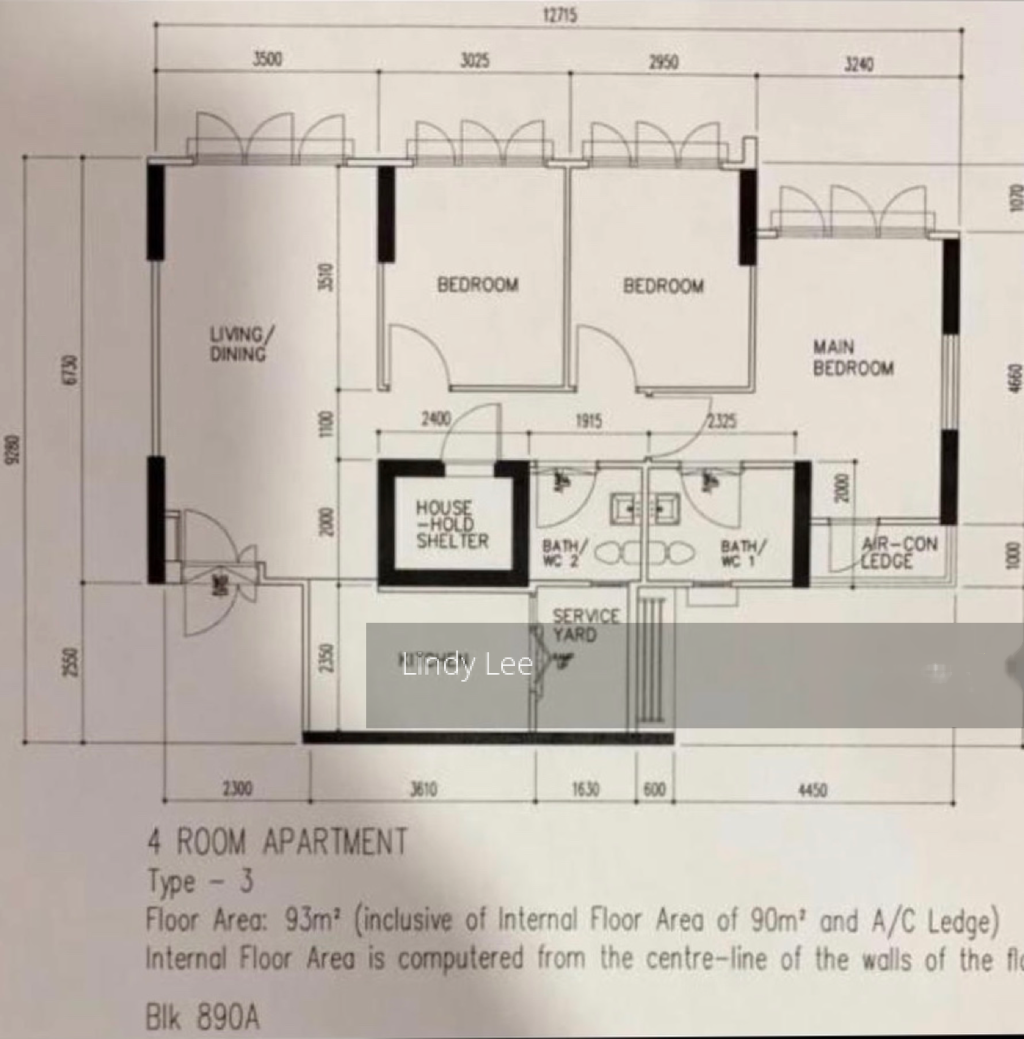 Blk 890A Tampines Avenue 1 (Tampines), HDB 4 Rooms #225615431